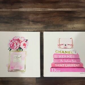Two Chanel Canvases